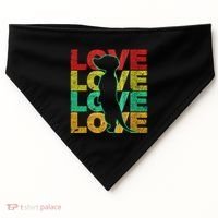 Love Meerkat Suricate Wilderness Africa Animals Zoo Wildlife USA-Made Doggie Bandana thumb 0