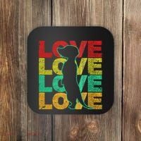 Love Meerkat Suricate Wilderness Africa Animals Zoo Wildlife Coaster thumb 0