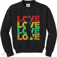 Love Meerkat Suricate Wilderness Africa Animals Zoo Wildlife Kids Sweatshirt thumb 0