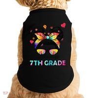 Little Miss Seventh Grade Back To School 7th Grade Girl Gift Doggie Tank thumb 0