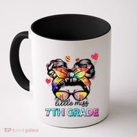 Little Miss Seventh Grade Back To School 7th Grade Girl Gift Coffee Mug thumb 0
