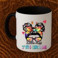 Little Miss Seventh Grade Back To School 7th Grade Girl Gift Coffee Mug thumb 2
