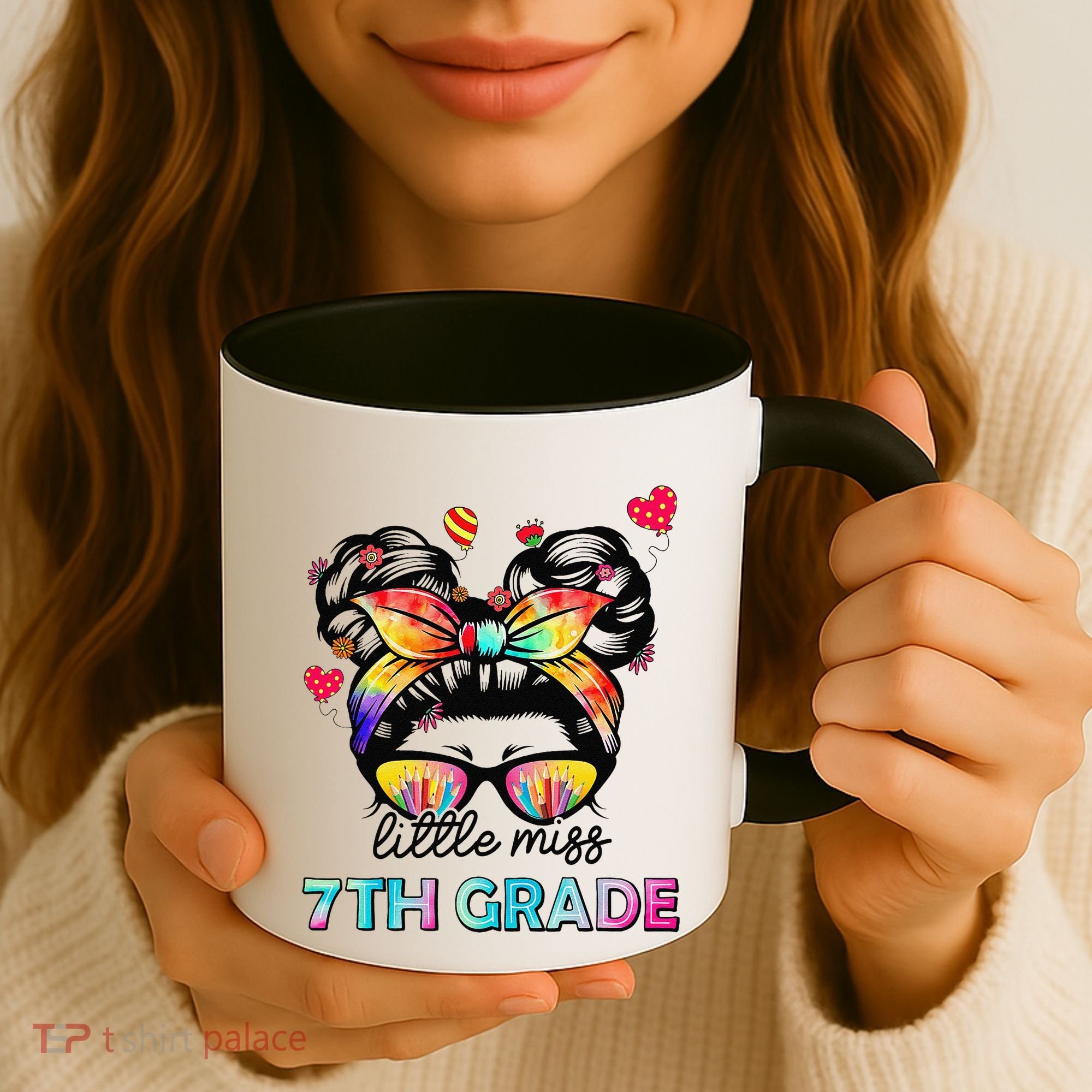Little Miss Seventh Grade Back To School 7th Grade Girl Gift Coffee Mug