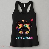 Little Miss Seventh Grade Back To School 7th Grade Girl Gift Women's Tank Top thumb 3