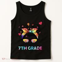 Little Miss Seventh Grade Back To School 7th Grade Girl Gift Tank Top thumb 2