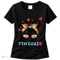 Little Miss Seventh Grade Back To School 7th Grade Girl Gift Women's T-Shirt thumb 0