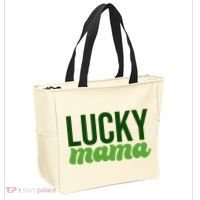 Lucky Mama St Patricks Day Tote Bag thumb 2