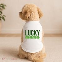 Lucky Mama St Patricks Day Doggie Tank thumb 2