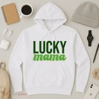 Lucky Mama St Patricks Day Hoodie thumb 3