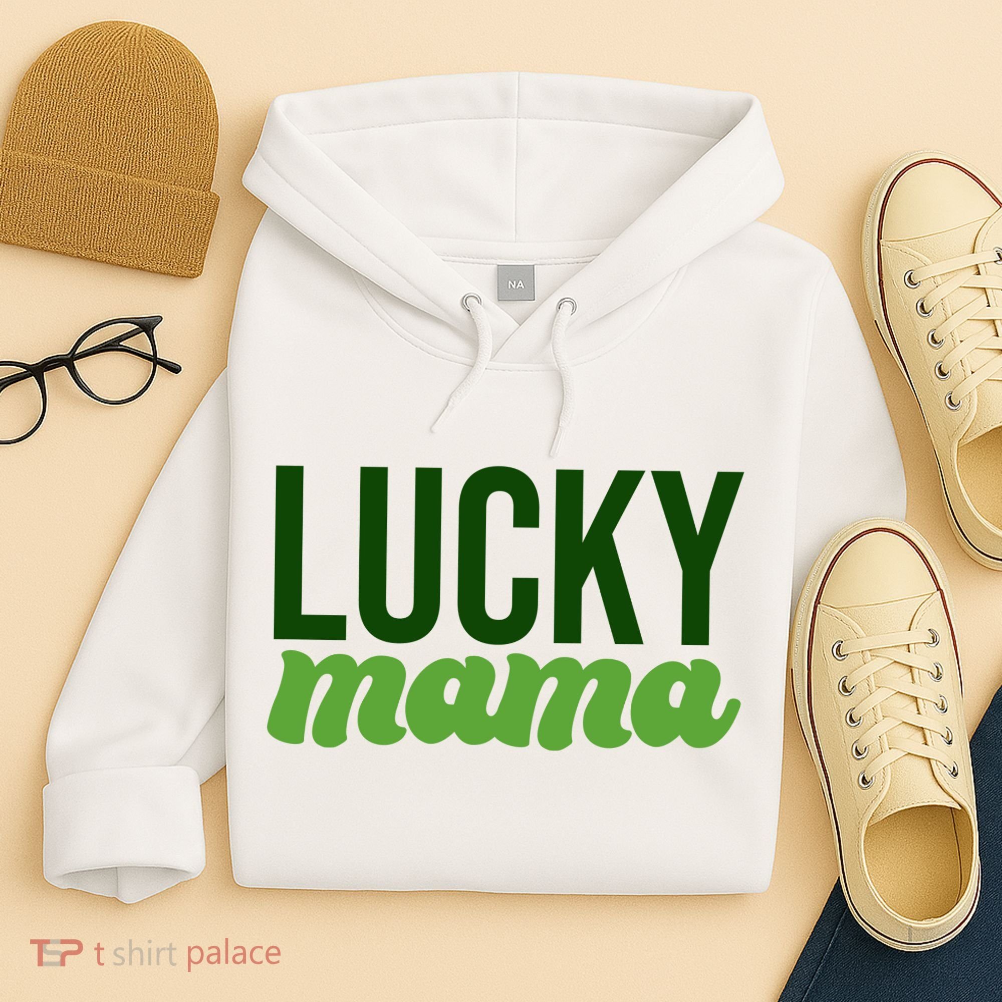 Lucky Mama St Patricks Day Hoodie