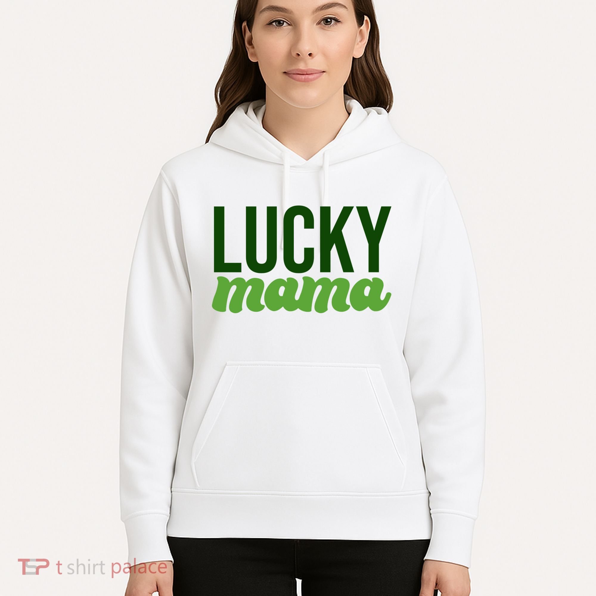 Lucky Mama St Patricks Day Hoodie