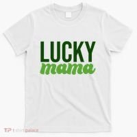 Lucky Mama St Patricks Day T-Shirt thumb 0