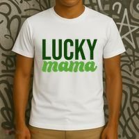 Lucky Mama St Patricks Day T-Shirt thumb 3