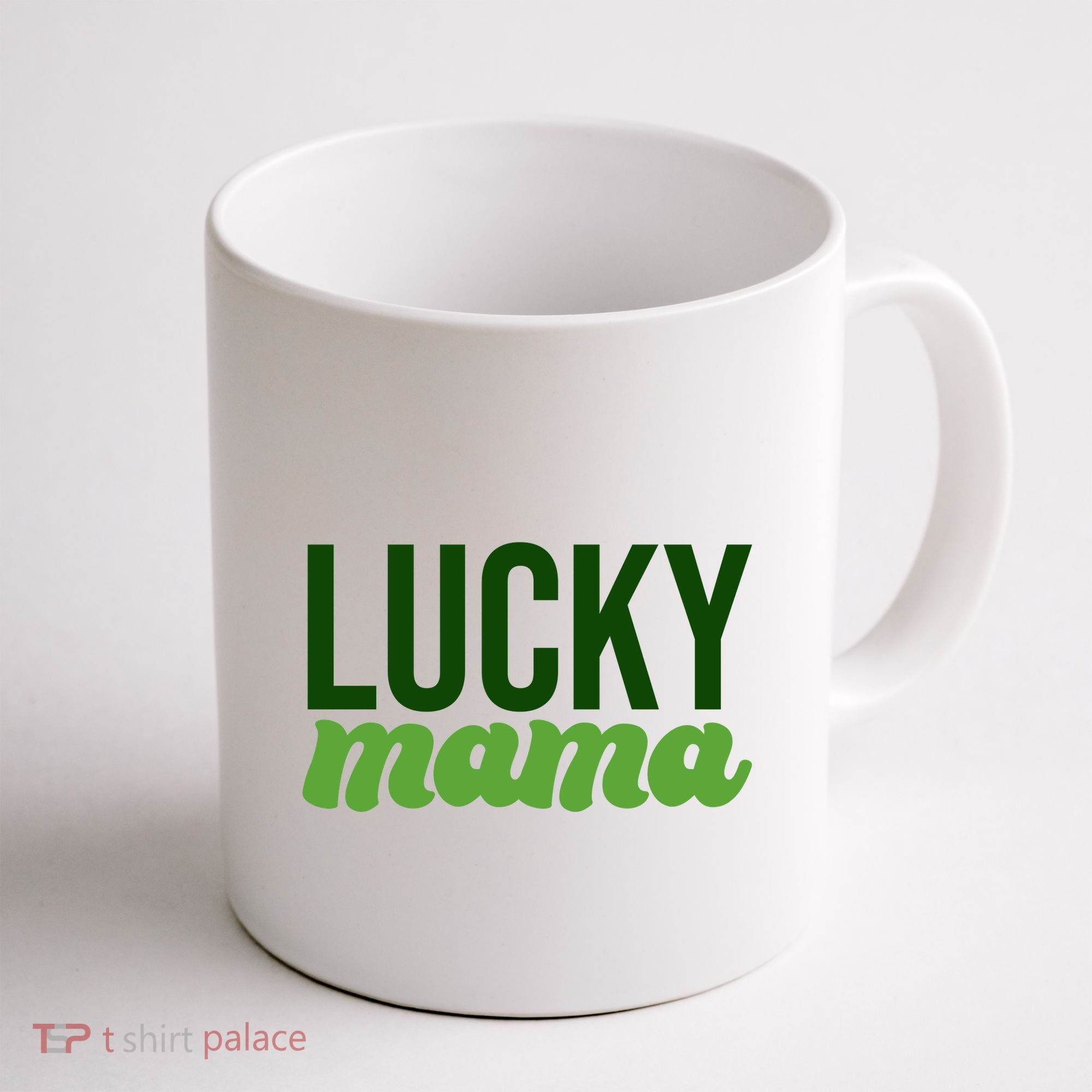 Lucky Mama St Patricks Day Coffee Mug