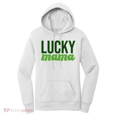 Lucky Mama St Patricks Day Women's Hoodie