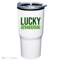 Lucky Mama St Patricks Day Tumbler thumb 0
