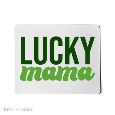 Lucky Mama St Patricks Day Mousepad