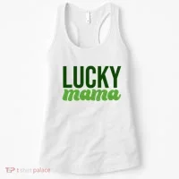 Lucky Mama St Patricks Day Women's Tank Top thumb 0