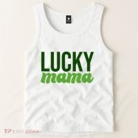 Lucky Mama St Patricks Day Tank Top thumb 2