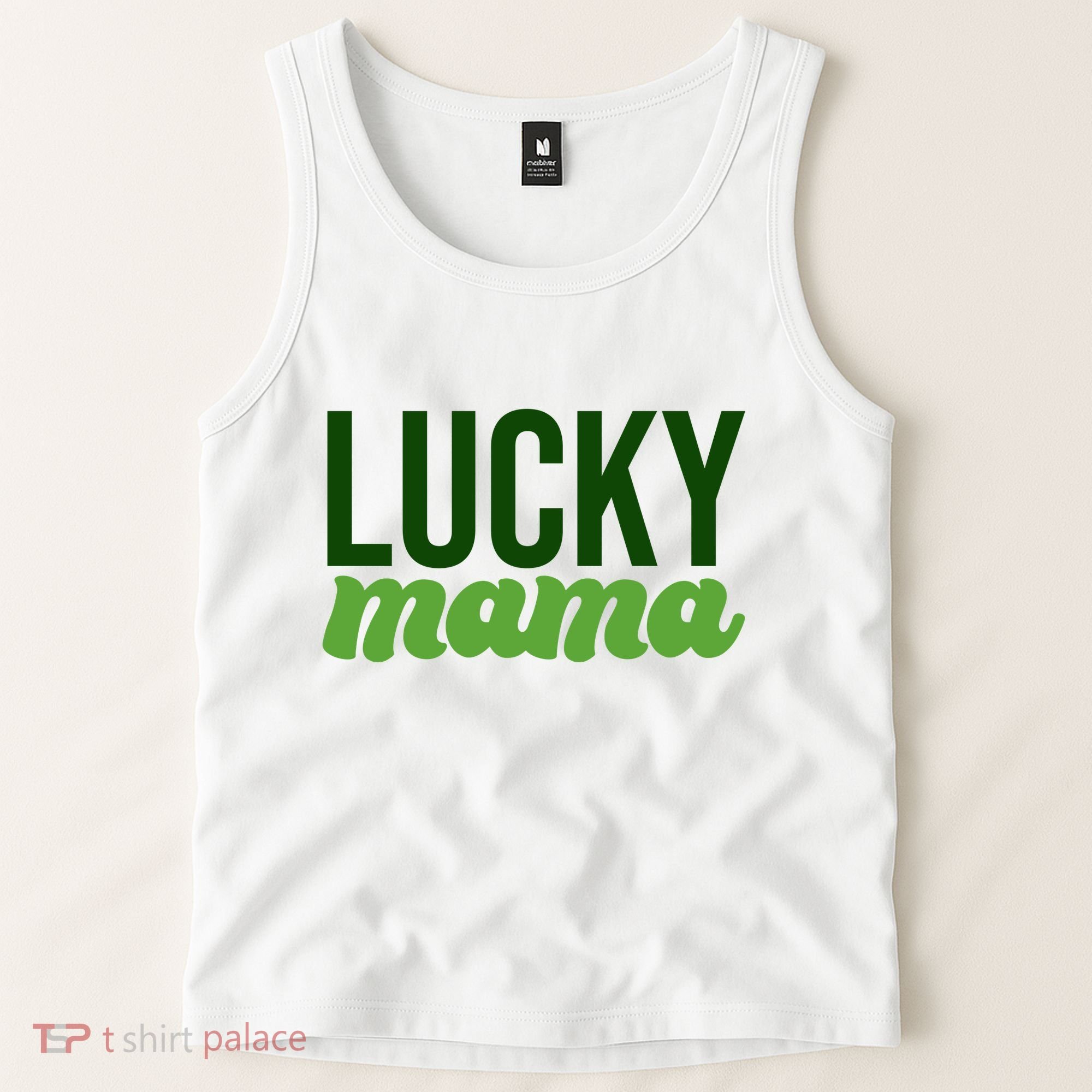 Lucky Mama St Patricks Day Tank Top