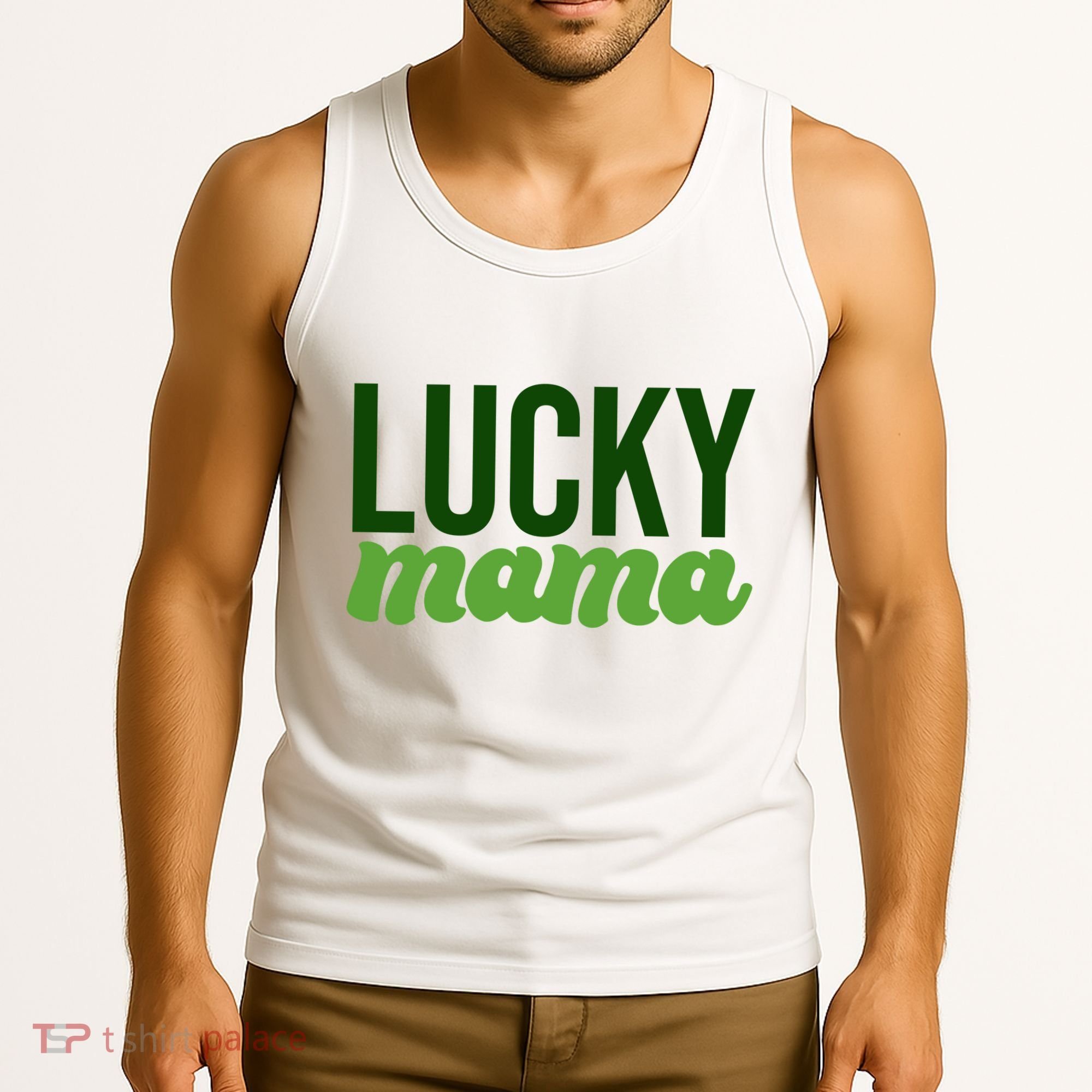 Lucky Mama St Patricks Day Tank Top