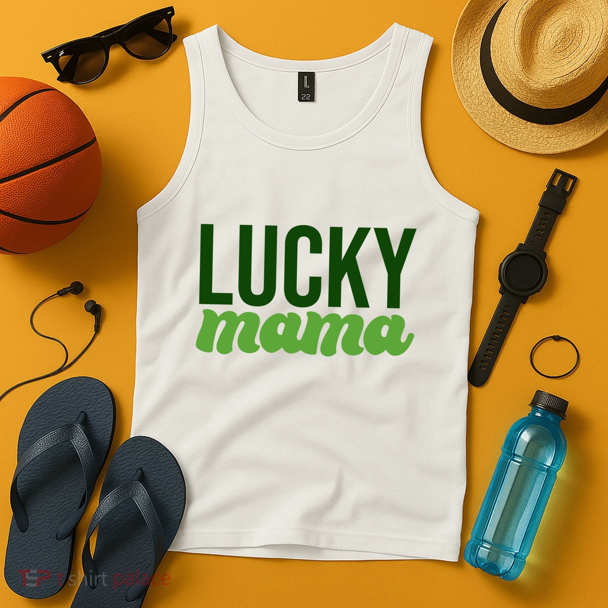 Lucky Mama St Patricks Day Tank Top