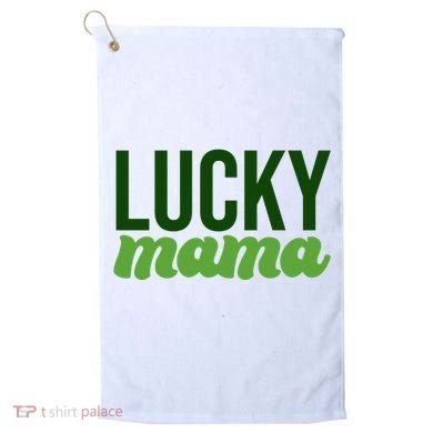 Lucky Mama St Patricks Day Golf Towel