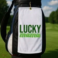 Lucky Mama St Patricks Day Golf Towel thumb 2