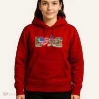 Love Military Support Your Troops And Arm Forces Hoodie thumb 5