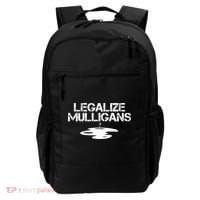 Legalize Mulligans Team Golfer Golfing Quote Saying Funny Backpack thumb 0