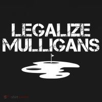 Legalize Mulligans Team Golfer Golfing Quote Saying Funny Ornament thumb 1