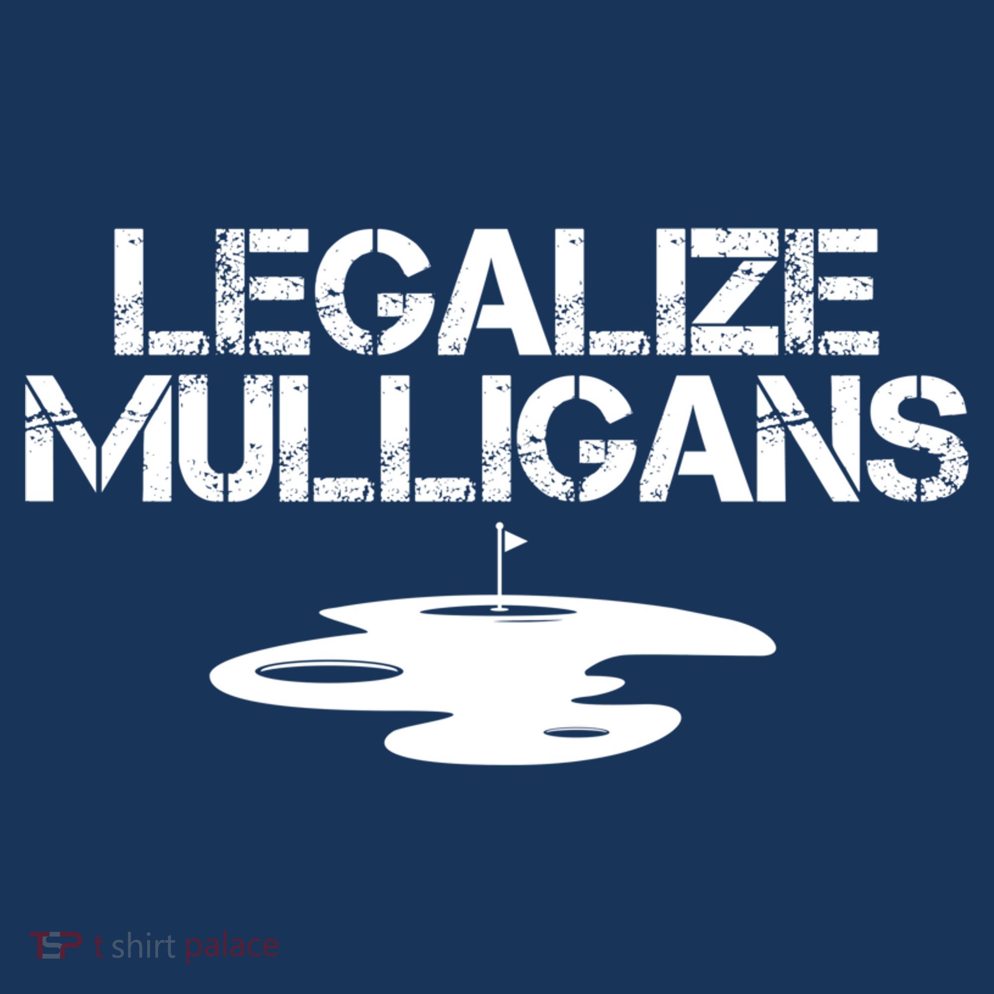 Legalize Mulligans Team Golfer Golfing Quote Saying Funny Women's Tank Top