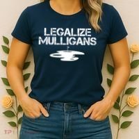 Legalize Mulligans Team Golfer Golfing Quote Saying Funny Women's T-Shirt thumb 2