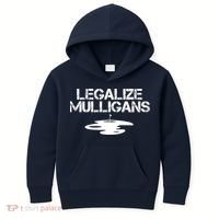 Legalize Mulligans Team Golfer Golfing Quote Saying Funny Kids Hoodie thumb 0