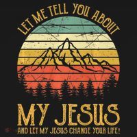 Let Me Tell You About My Jesus Christian Premium Women's Tank Top thumb 5