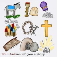 Let Me Tell You A Story He Is Risen Jesus Easter Christian  Hoodie thumb 7