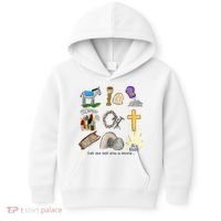 Let Me Tell You A Story He Is Risen Jesus Easter Christian  Kids Hoodie thumb 0