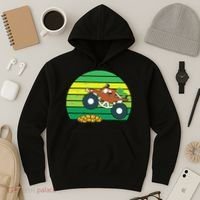Lucky Monster Truck St Patrick's Day Hoodie thumb 3