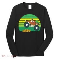 Lucky Monster Truck St Patrick's Day Long Sleeve Shirt thumb 0