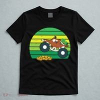 Lucky Monster Truck St Patrick's Day T-Shirt thumb 5