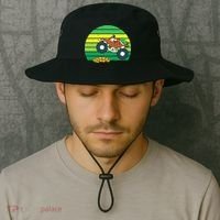 Lucky Monster Truck St Patrick's Day Bucket Hat thumb 2