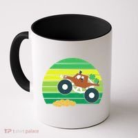 Lucky Monster Truck St Patrick's Day Coffee Mug thumb 0