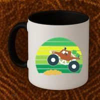Lucky Monster Truck St Patrick's Day Coffee Mug thumb 2