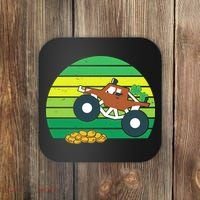 Lucky Monster Truck St Patrick's Day Coaster thumb 0