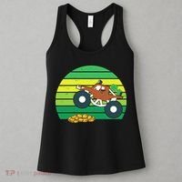 Lucky Monster Truck St Patrick's Day Women's Tank Top thumb 3