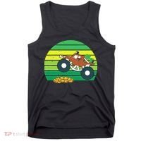 Lucky Monster Truck St Patrick's Day Tank Top thumb 0