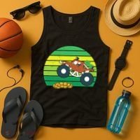 Lucky Monster Truck St Patrick's Day Tank Top thumb 4