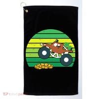 Lucky Monster Truck St Patrick's Day Golf Towel thumb 0