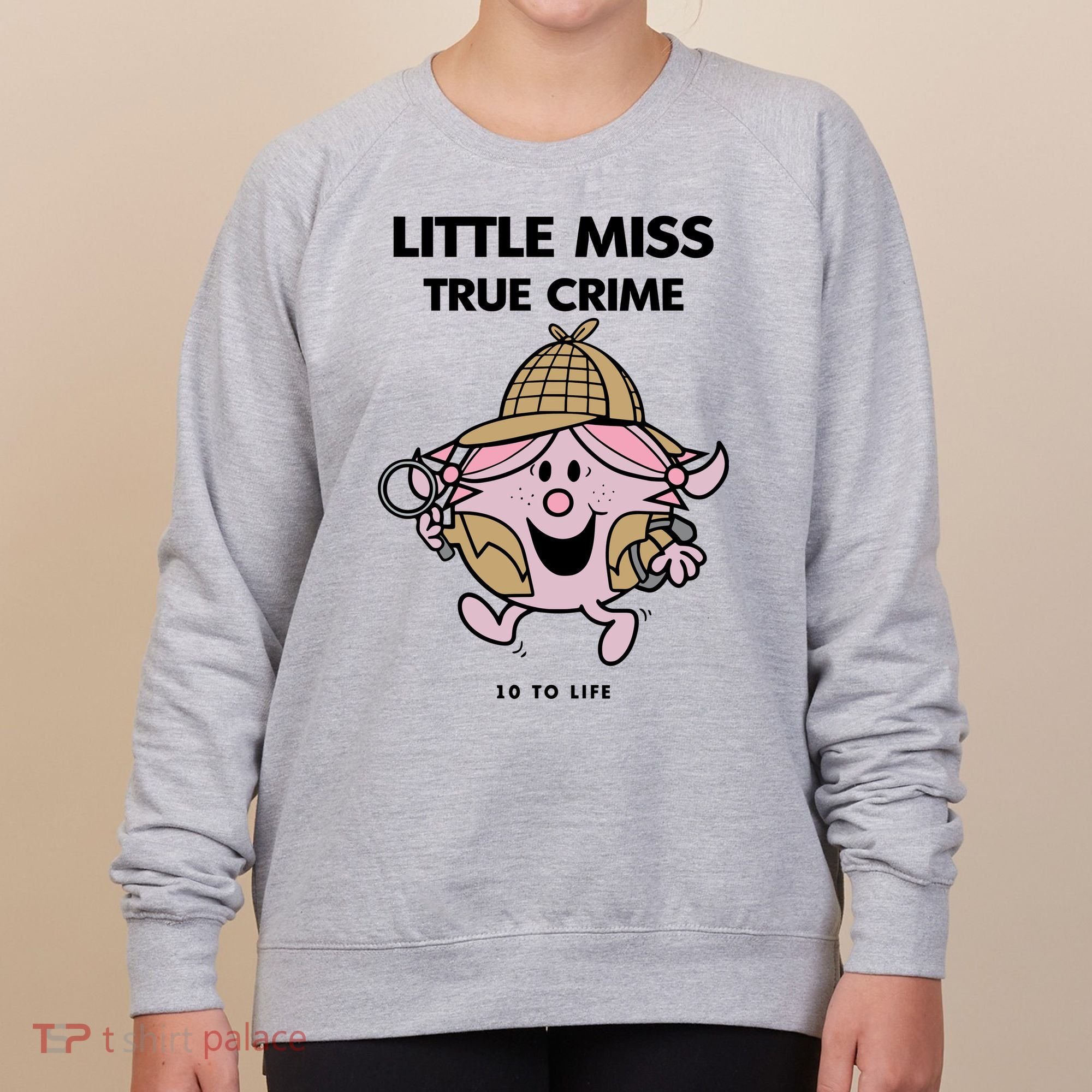 Little Miss True Crime Pigment Women's Sweatshirt