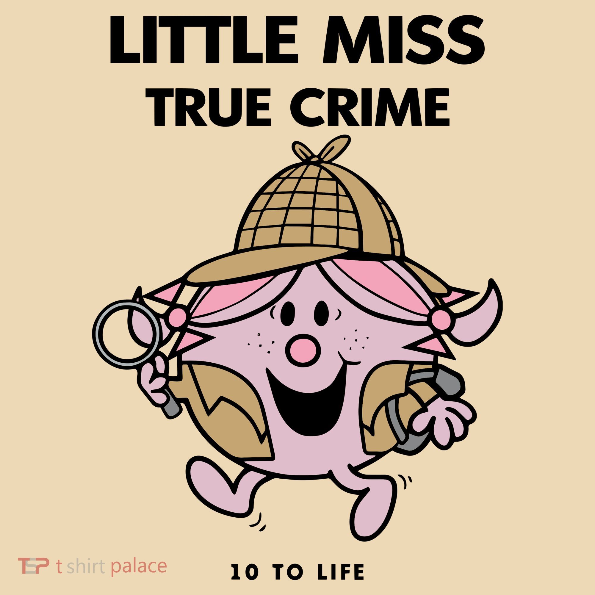 Little Miss True Crime Pigment Tote Bag